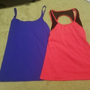 Fabletics set of workout tanks